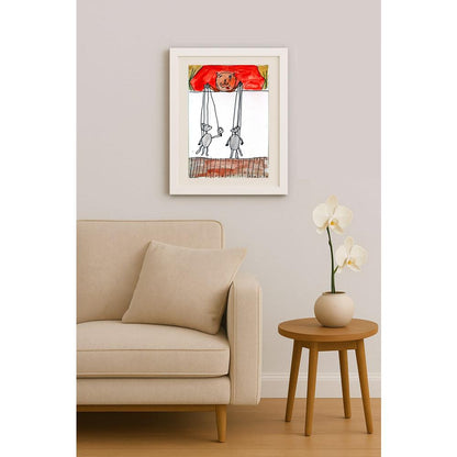 Khisamov Roma 29x21cm Orijinal Karikatür BOD02673