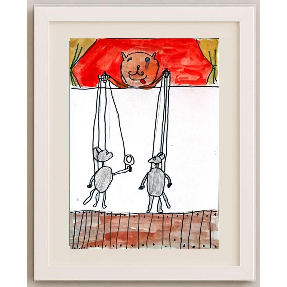Khisamov Roma 29x21cm Orijinal Karikatür BOD02673