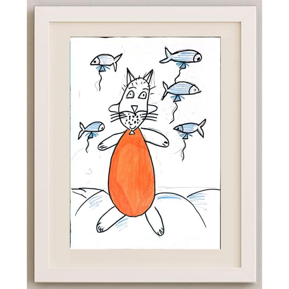 Basmannikova Sveta 29x21cm Orijinal Karikatür BOD02674