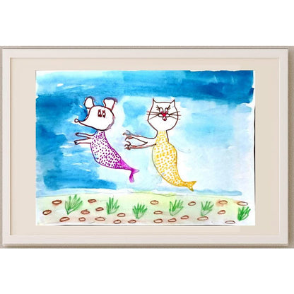 Arina Glolmolsina 29x21cm Orijinal Karikatür BOD02675