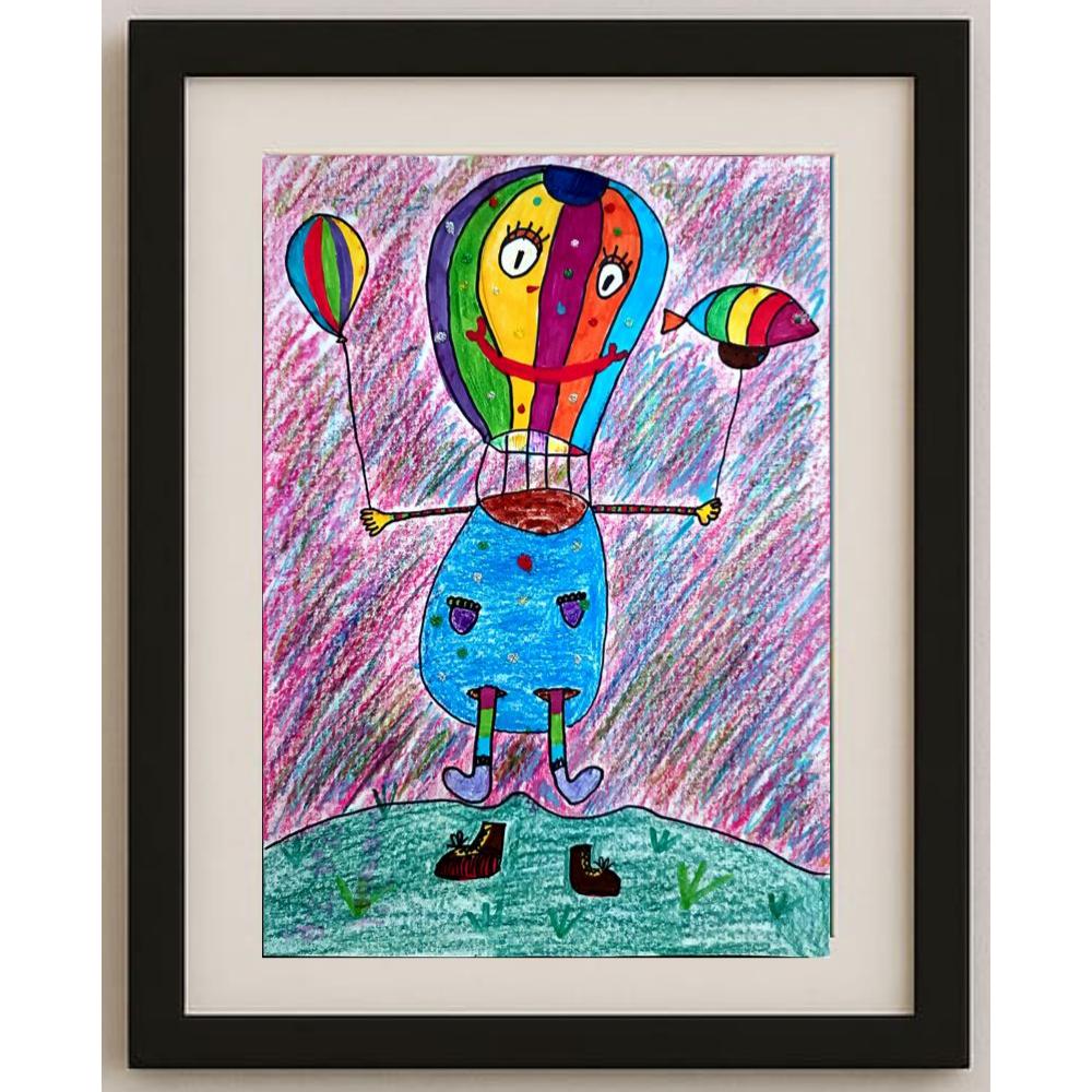 Tyulina Zhenya 29x21cm Orijinal Karikatür BOD02676