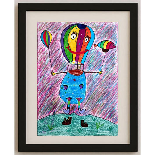 Tyulina Zhenya 29x21cm Orijinal Karikatür BOD02676