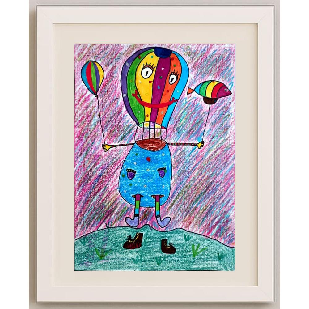 Tyulina Zhenya 29x21cm Orijinal Karikatür BOD02676