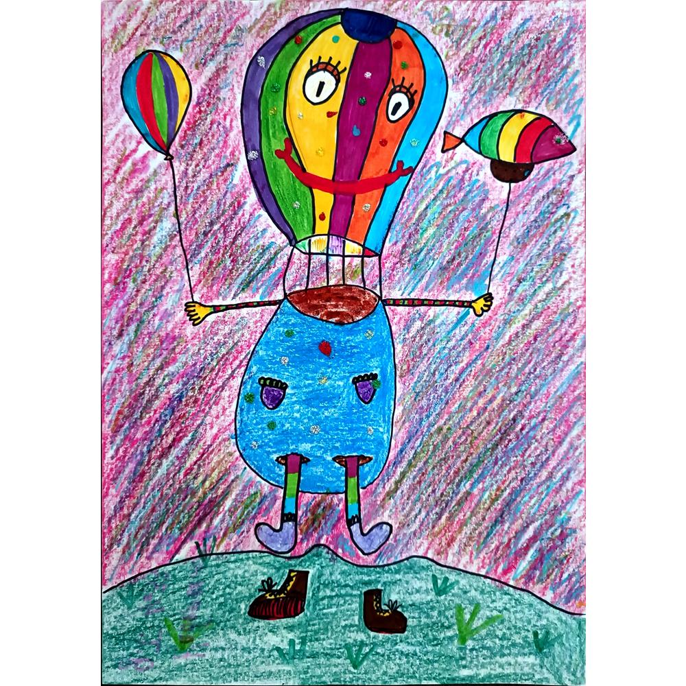 Tyulina Zhenya 29x21cm Orijinal Karikatür BOD02676