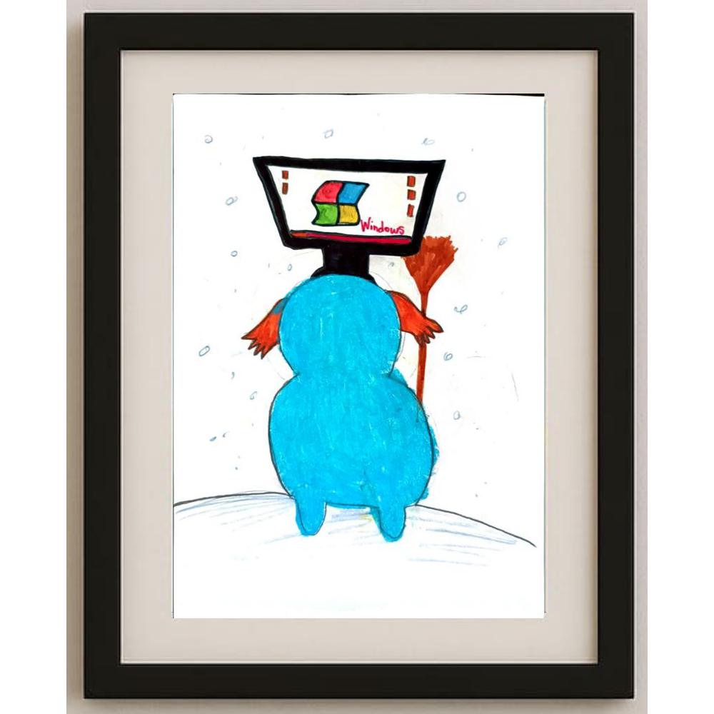 Zhidov Kin Nikita 29x21cm Orijinal Karikatür BOD02677