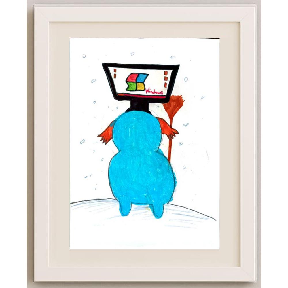 Zhidov Kin Nikita 29x21cm Orijinal Karikatür BOD02677