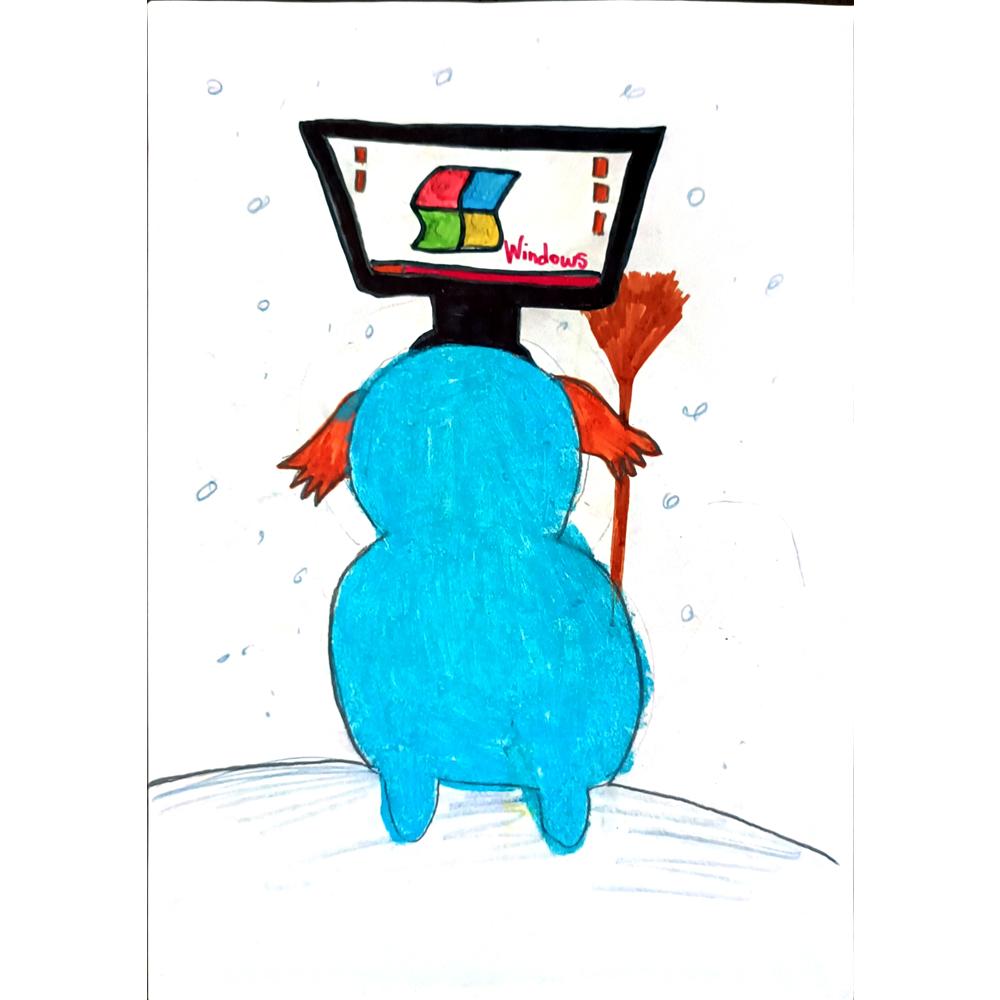 Zhidov Kin Nikita 29x21cm Orijinal Karikatür BOD02677