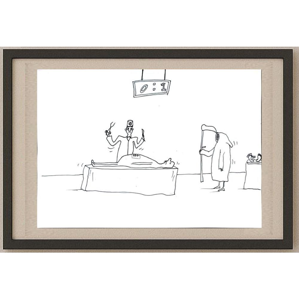 Bulkin Andrew 29x21cm Orijinal Karikatür BOD02678