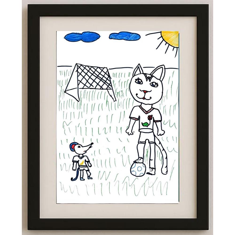 Chiclinova Eva 29x21cm Orijinal Karikatür BOD02679