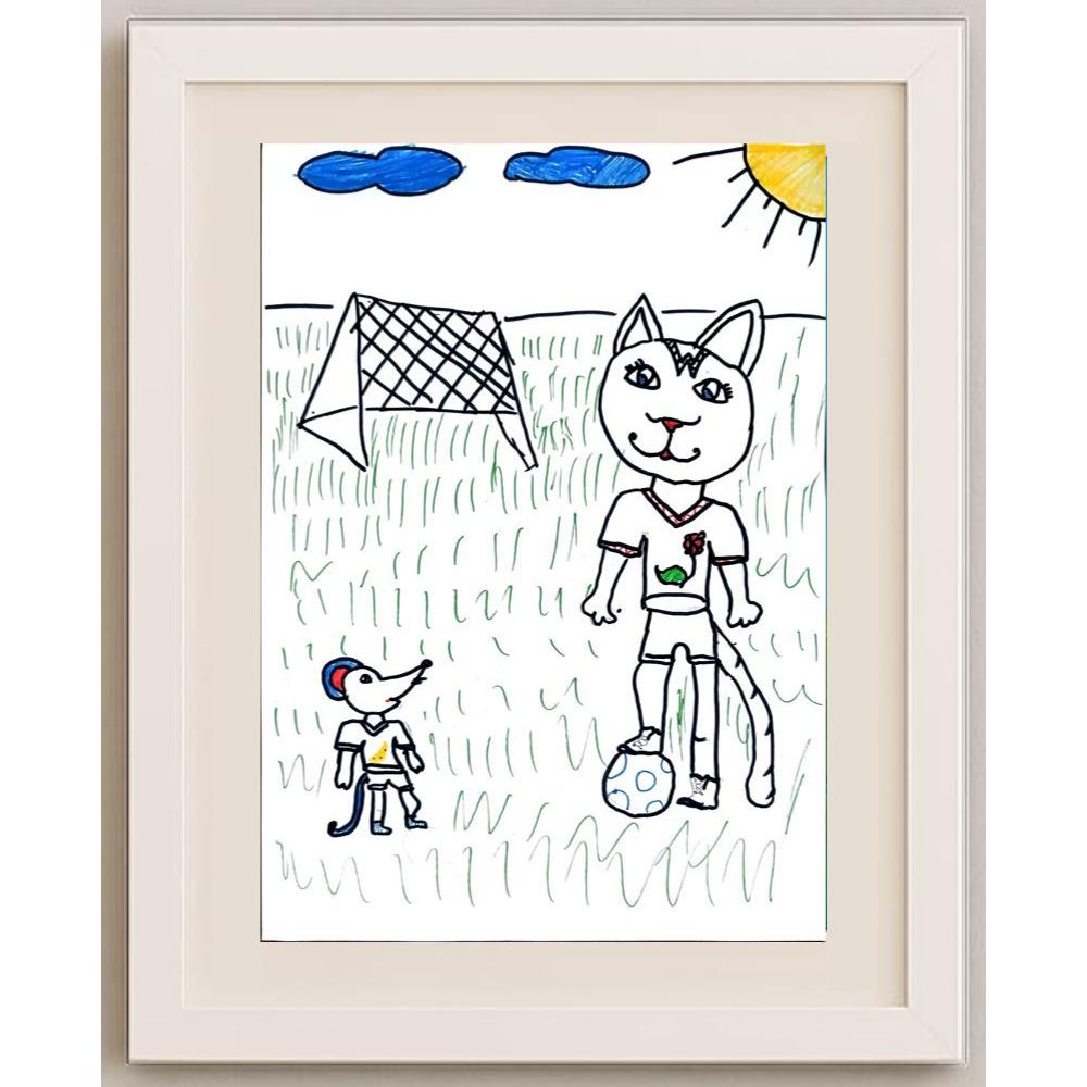 Chiclinova Eva 29x21cm Orijinal Karikatür BOD02679