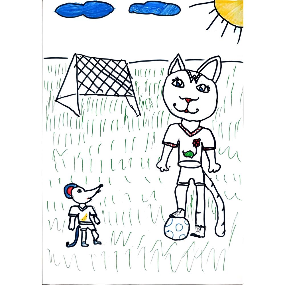 Chiclinova Eva 29x21cm Orijinal Karikatür BOD02679