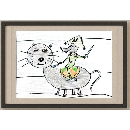Palina Vica 29x21cm Orijinal Karikatür BOD02687