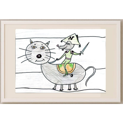 Palina Vica 29x21cm Orijinal Karikatür BOD02687