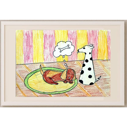 Sherbackova Dasha 29x21cm Orijinal Karikatür BOD02689