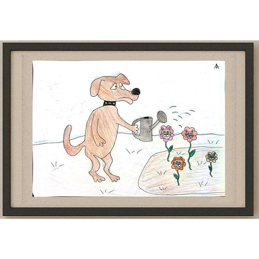 Andreychuk Andrey 29x21cm Orijinal Karikatür BOD02690