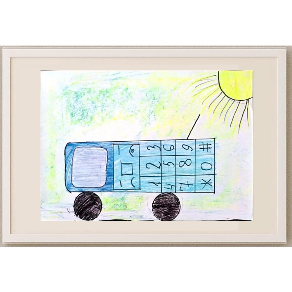 Larkova Eva 29x21cm Orijinal Karikatür BOD02697