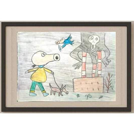 Ladnov Kolya 29x21cm Orijinal Karikatür BOD02703