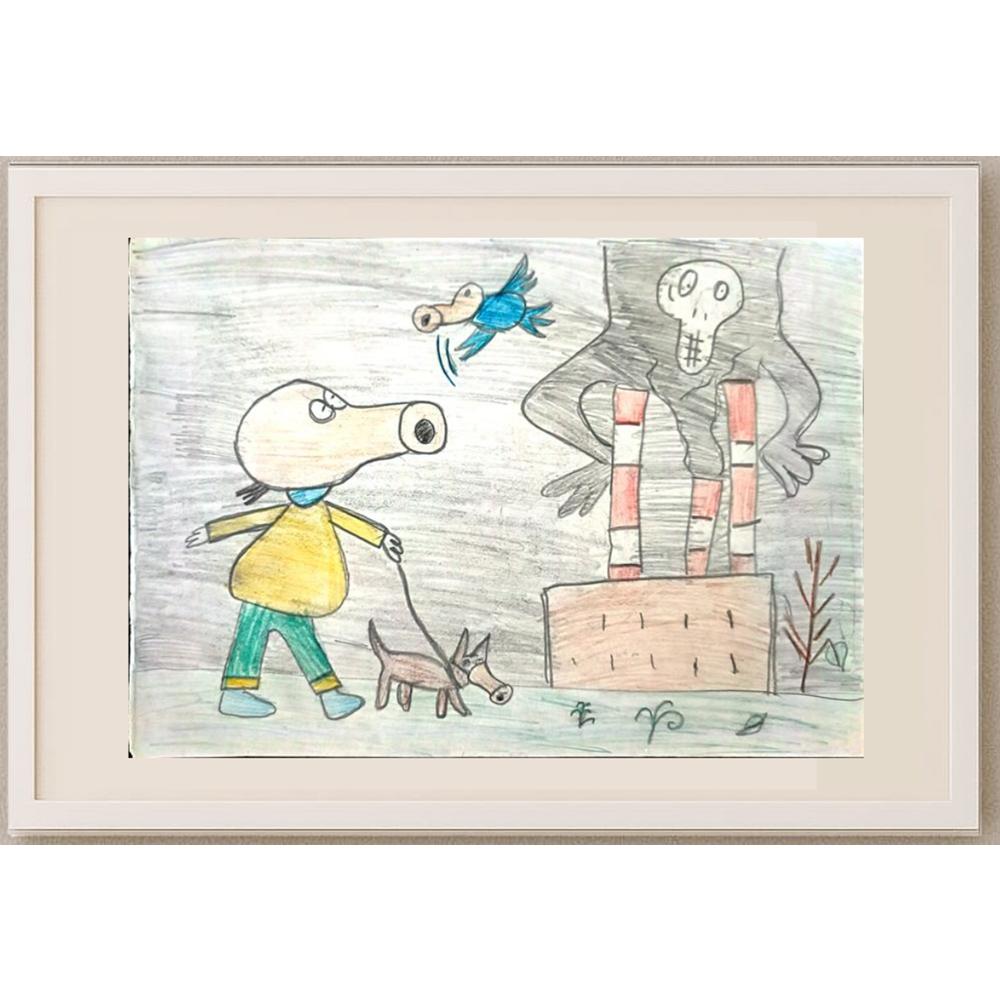 Ladnov Kolya 29x21cm Orijinal Karikatür BOD02703