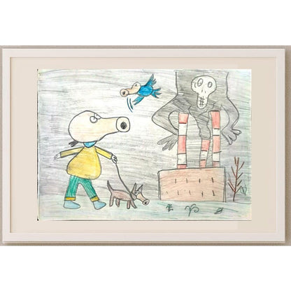 Ladnov Kolya 29x21cm Orijinal Karikatür BOD02703