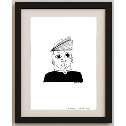 Jivko Tenev 29x21cm Orijinal Karikatür BOD02710