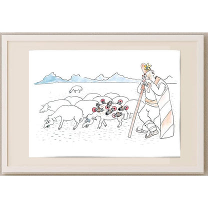 Ivailo Tsvetkov 29x21cm Orijinal Karikatür BOD02725