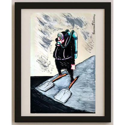 Goran Celicanin 32x21cm Orijinal Karikatür BOD02736