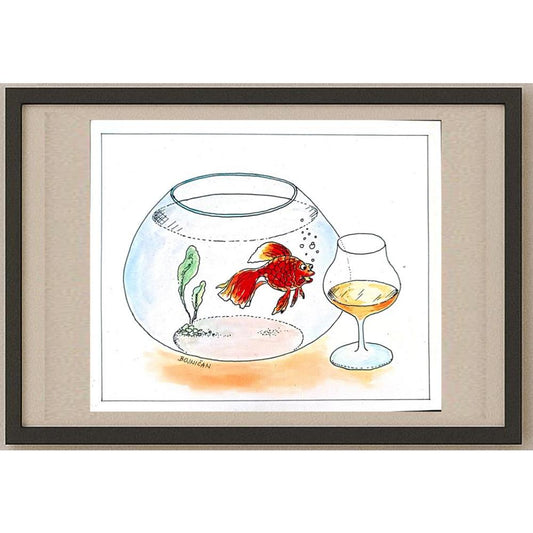 Frantisek Bojnican 25x21cm Orijinal Karikatür BOD02738
