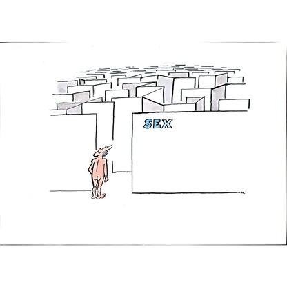 Milan Litovsky 29x21cm Orijinal Karikatür BOD02745