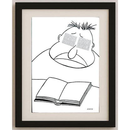 Peter Nieuwendijk 29x21cm Orijinal Karikatür BOD02748
