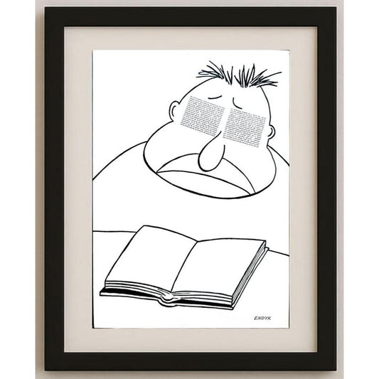 Peter Nieuwendijk 29x21cm Orijinal Karikatür BOD02748