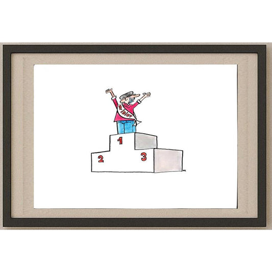 Milan Litovsky 29x21cm Orijinal Karikatür BOD02752