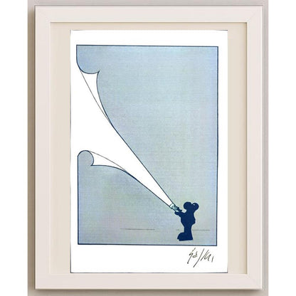 Sajini Ugo Alesssandro 29x21cm Orijinal Karikatür BOD02753