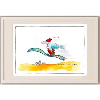 Steffen Jahsnowski 29x21cm Orijinal Karikatür BOD02756