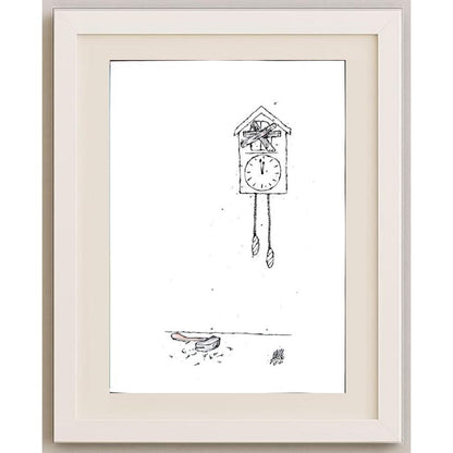 Unknown 25x21cm Orijinal Karikatür BOD02776