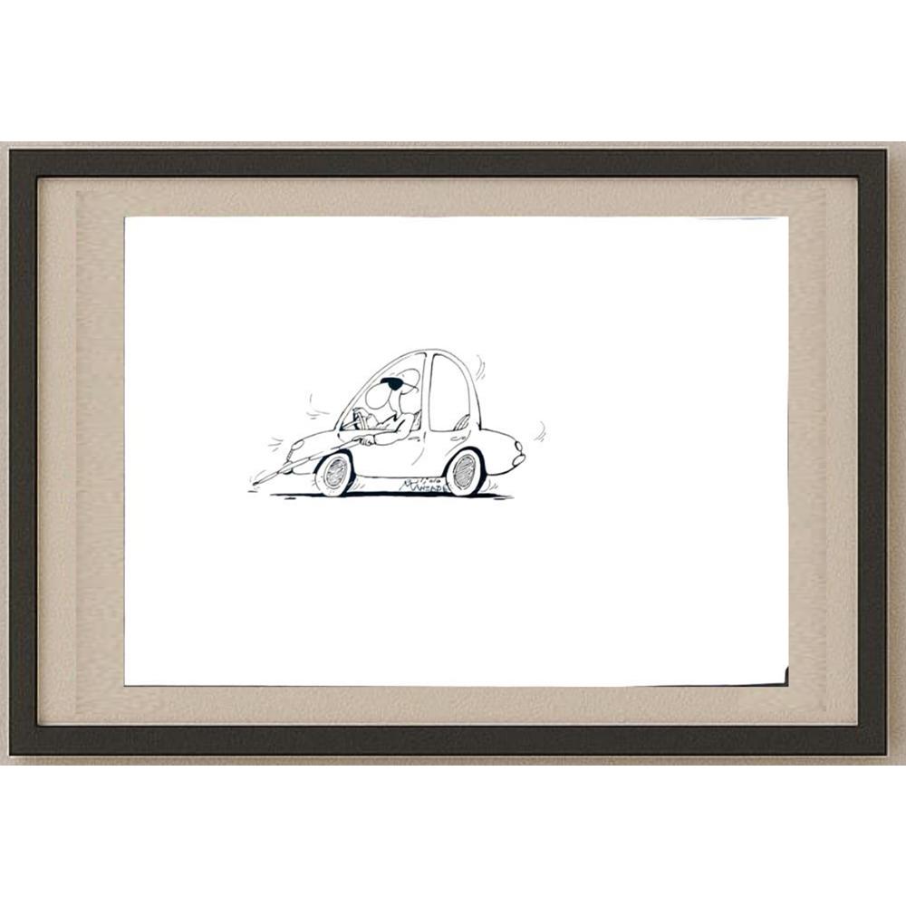 Mahzade Hamid Reza 29x21cm Orijinal Karikatür BOD02788