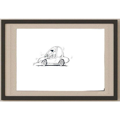 Mahzade Hamid Reza 29x21cm Orijinal Karikatür BOD02788