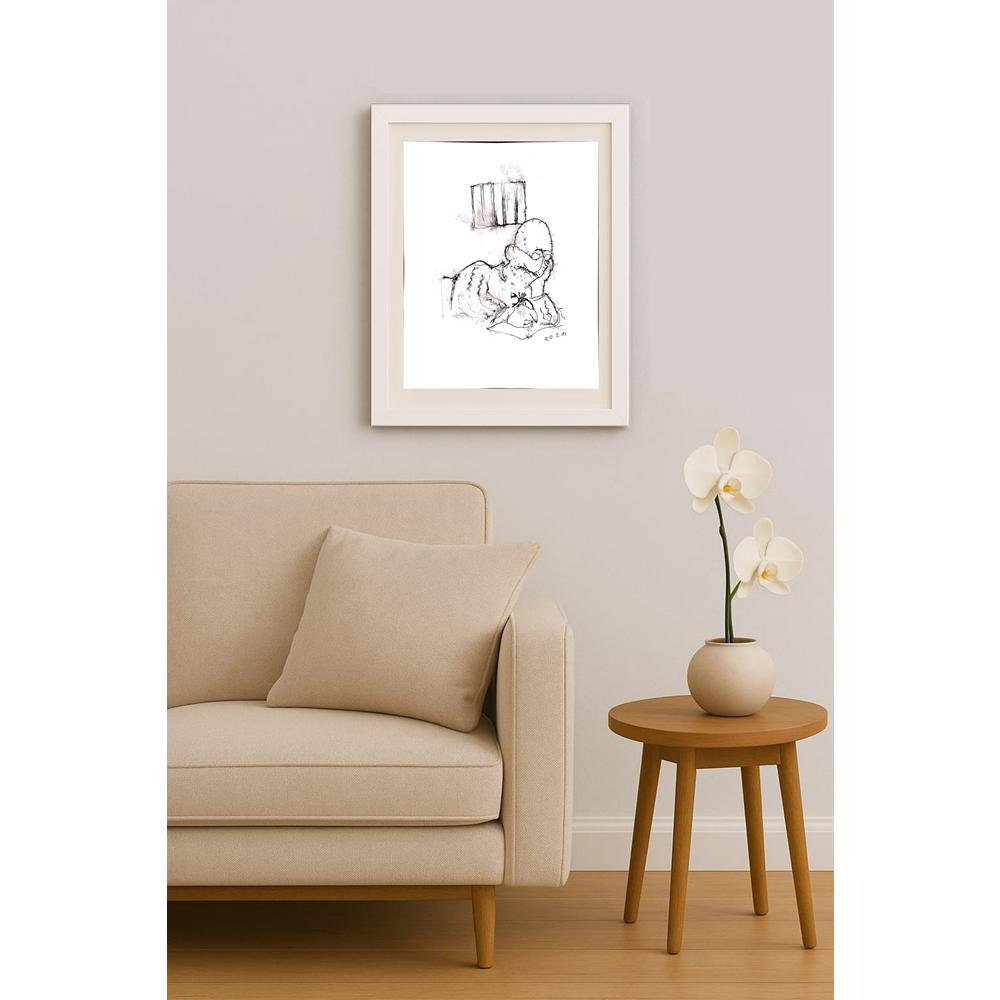 Reza Zaev Heidari 25x21cm Orijinal Karikatür BOD02793