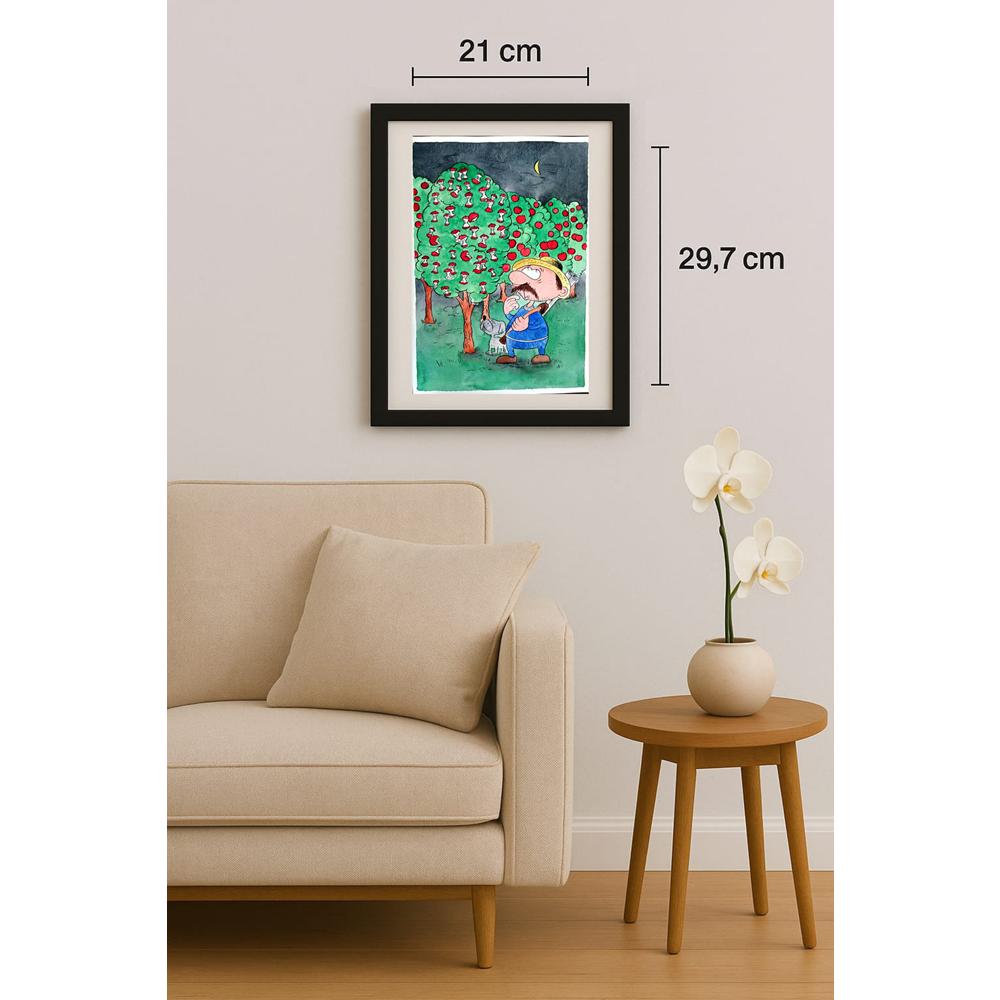 Bogdanov Victor 29x21cm Orijinal Karikatür BOD02806