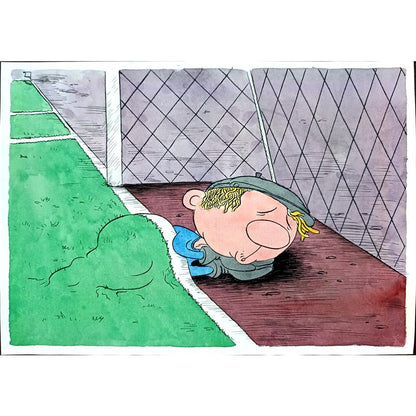 Bogdanov Victor 29x21cm Orijinal Karikatür BOD02808