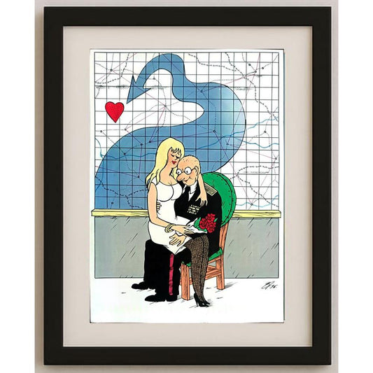Semerenko Vladimir 29x21cm Orijinal Karikatür BOD02821