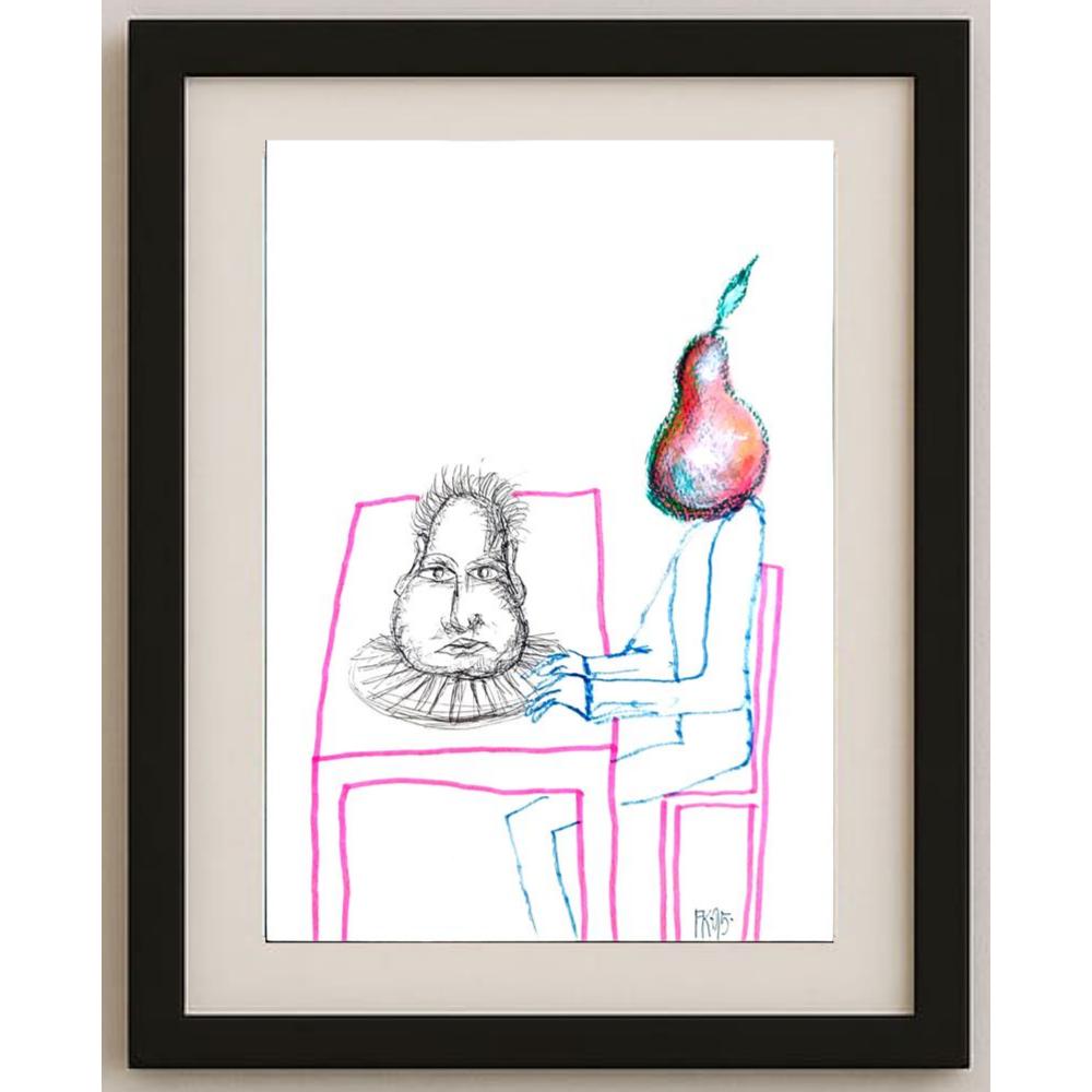 Fedor Kritovak 29x21cm Orijinal Karikatür BOD02844