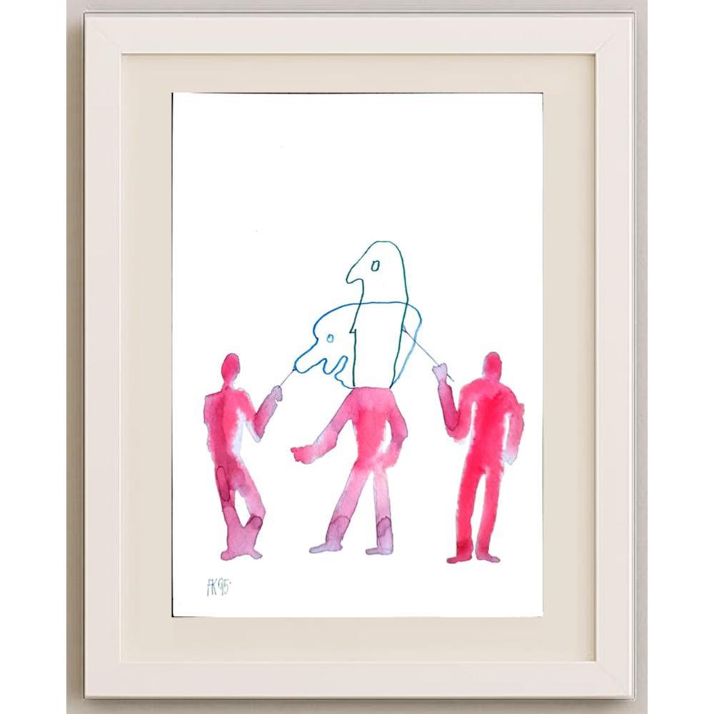 Fedor Kritovak 29x21cm Orijinal Karikatür BOD02845
