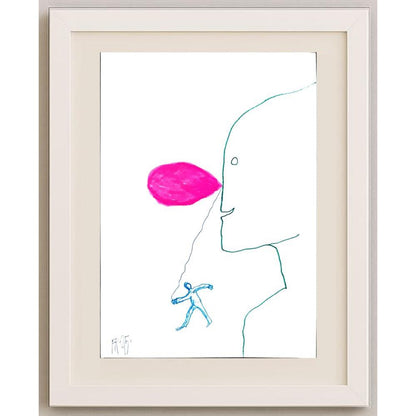 Fedor Kritovak 29x21cm Orijinal Karikatür BOD02849