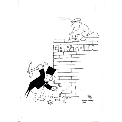 Hossein Rahimkhany 43x30cm Orijinal Karikatür BOD02852