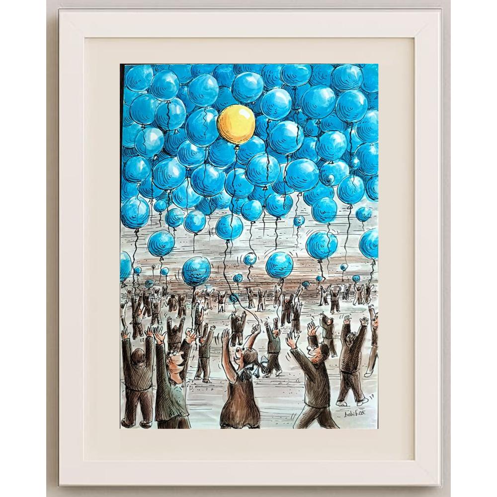 Todorovic Bobisa 29x21cm Orijinal Karikatür BOD02868