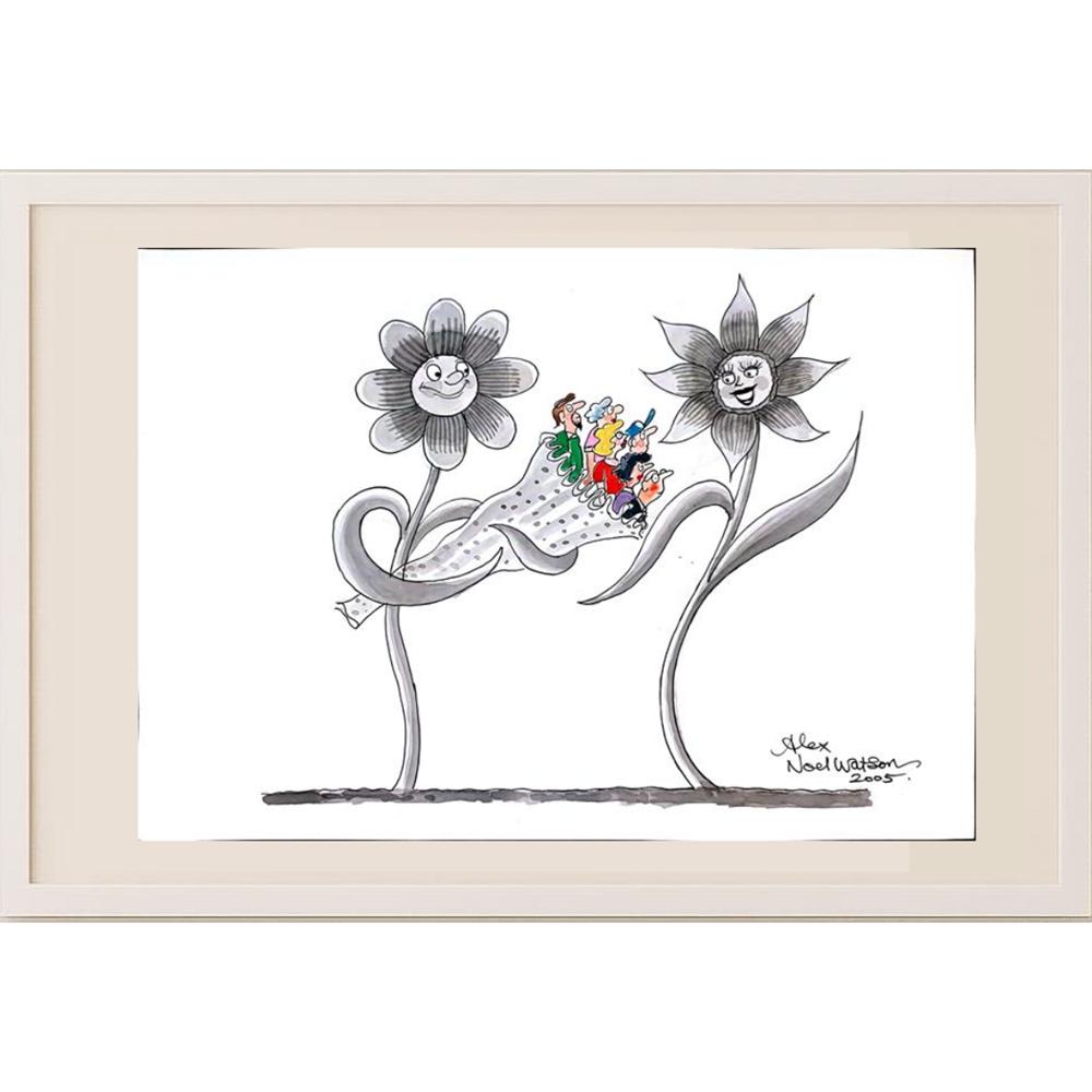 Alex Noel Watson 29x21cm Orijinal Karikatür BOD02869