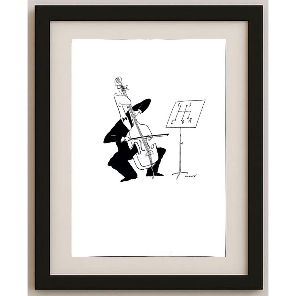 Ivan Haramija 43x30cm Orijinal Karikatür BOD02880