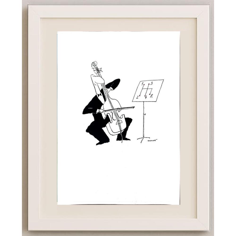 Ivan Haramija 43x30cm Orijinal Karikatür BOD02880