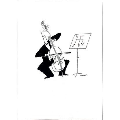 Ivan Haramija 43x30cm Orijinal Karikatür BOD02880