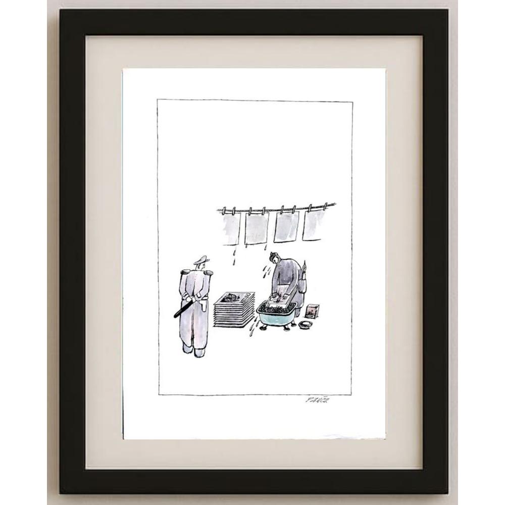 Milos Panig Pango 43x30cm Orijinal Karikatür BOD02885